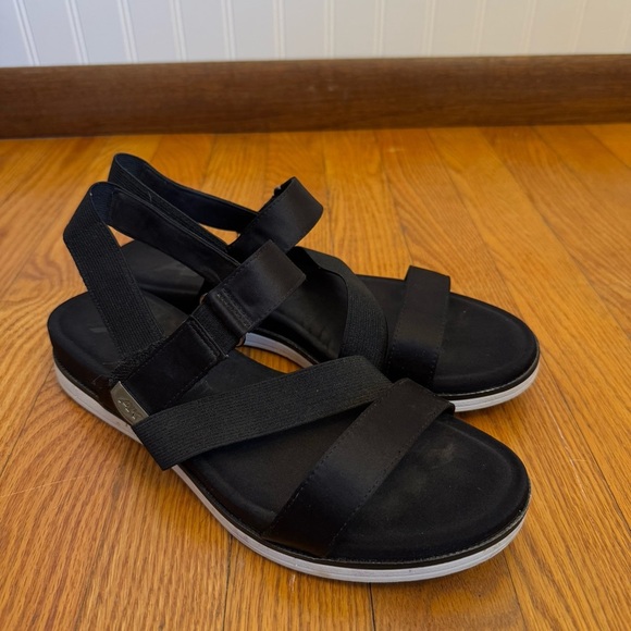 Anne Klein Nolita Sport Women’s Black Sandals Size 9 - Picture 7 of 10
